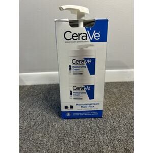CeraVe Moisturizing Cream, 16 Ounce (Pack of 2) New